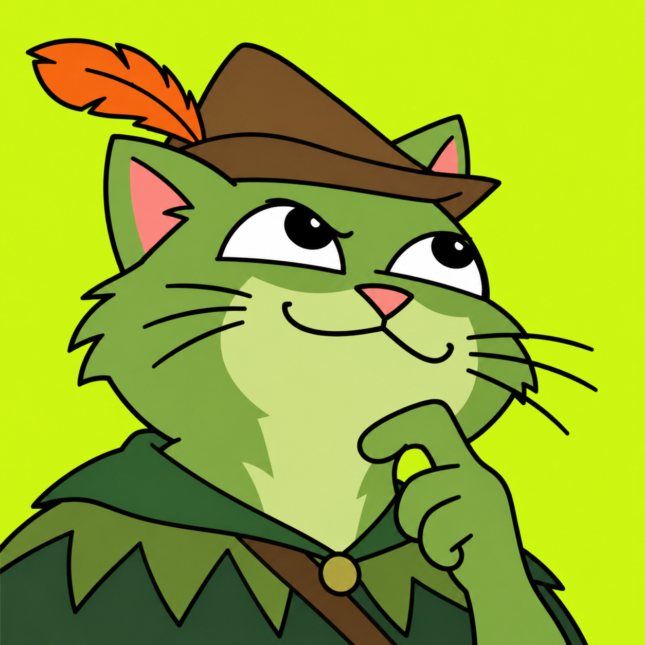 Robin the Cat — official ROBINCAT mascot